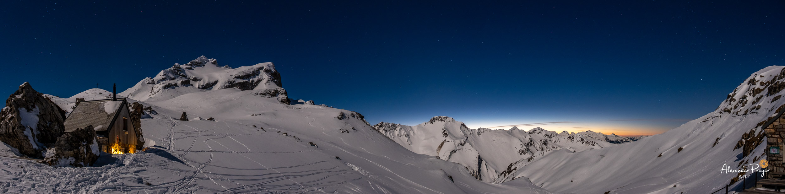 Der Winterraum der Pfälzer Hütte