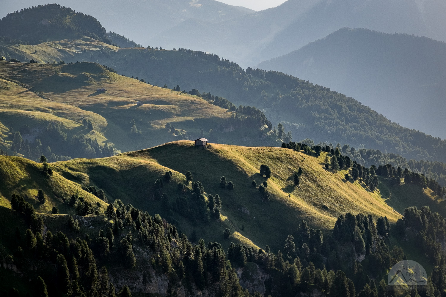 Morgenlicht am Peitlerkofel