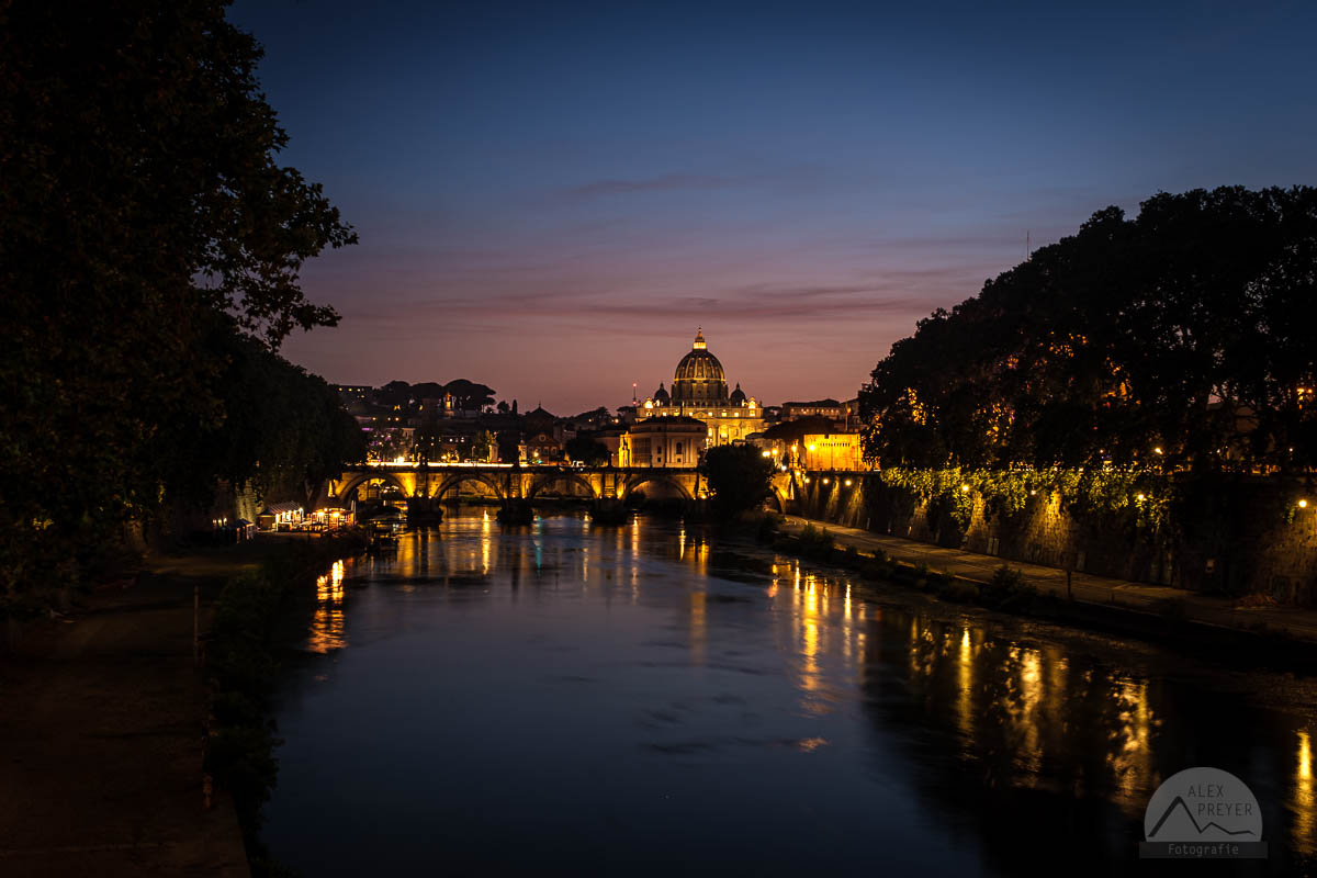 Nightly Vatican View